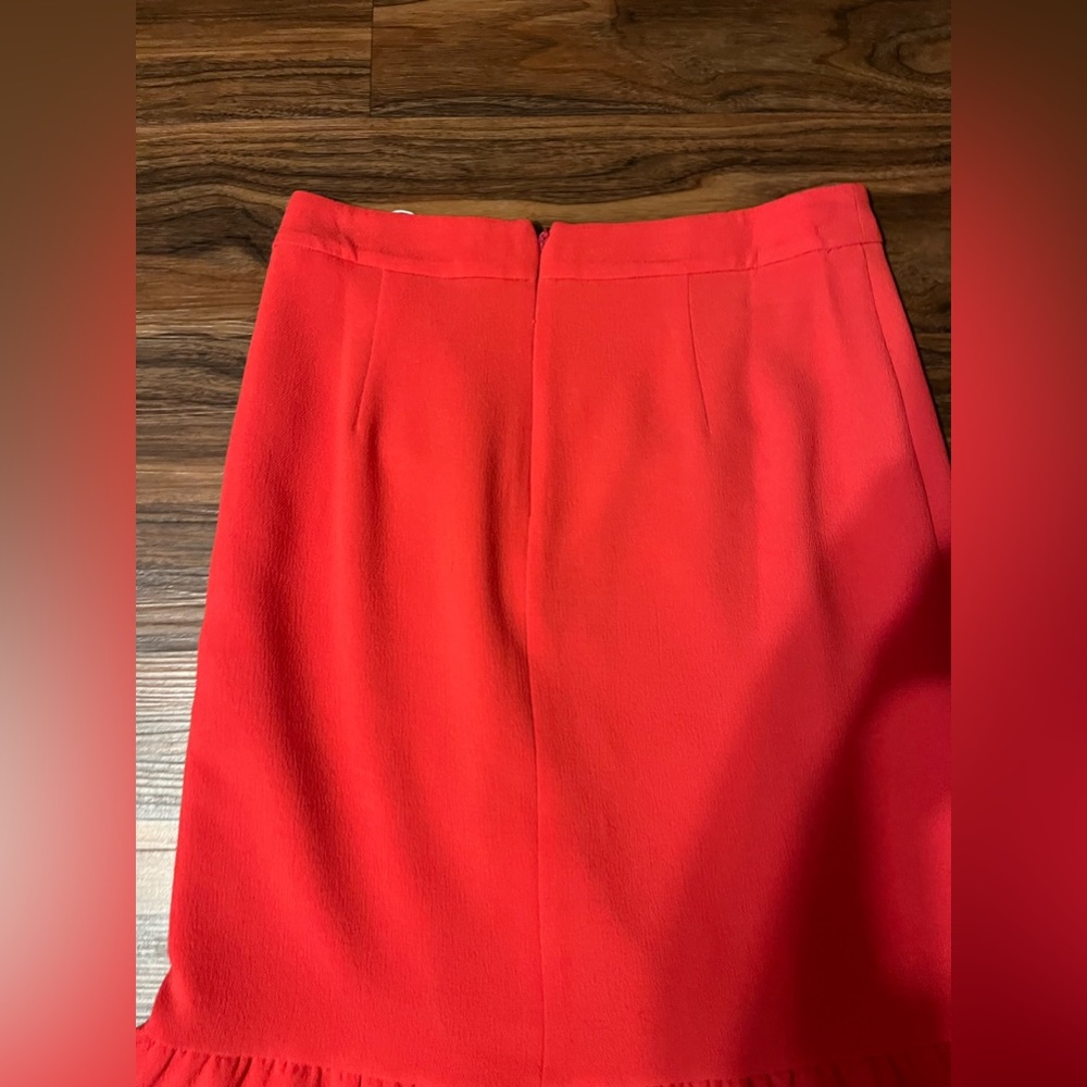 Boden Red Ruffle Skirt - Picture 6 of 8
